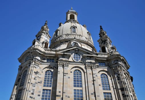 The Frauenkirche in Dresden