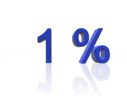 1 percent