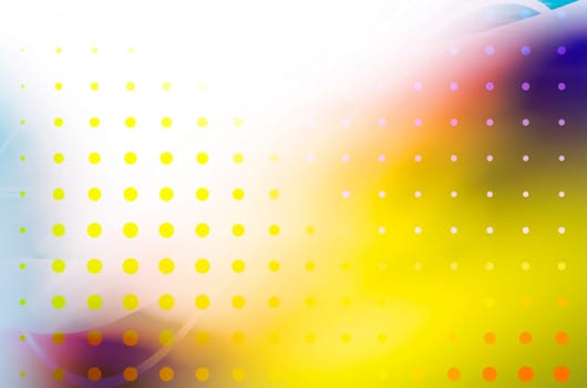 Abstract Background Dots Grid