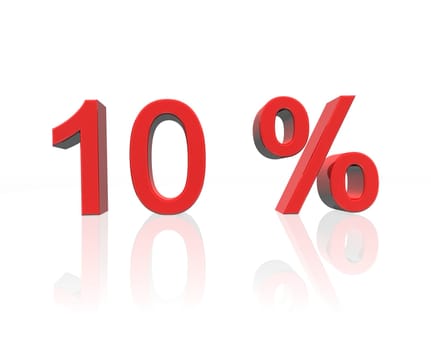 10 percent.0 percent