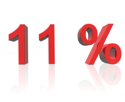 11 percent