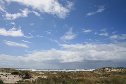 Coast of the atlantic ocean in Galicia,Spain