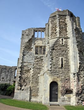 the beautiful castle at newark england