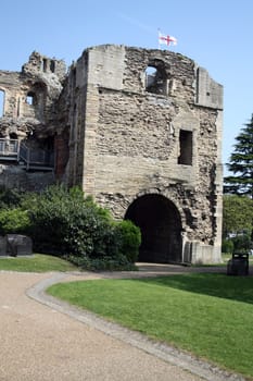 the beautiful castle at newark england