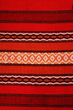Motive of a machine woven fabric with different uses