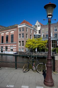 One of canals in Amsterdam