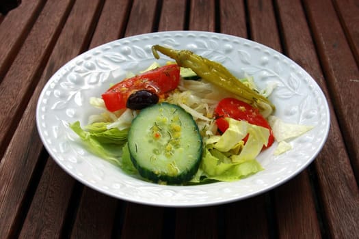 Salad plate