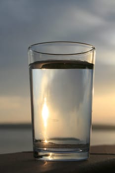 glass of water