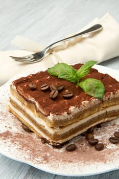 Tiramisu, classical from Italian tradition