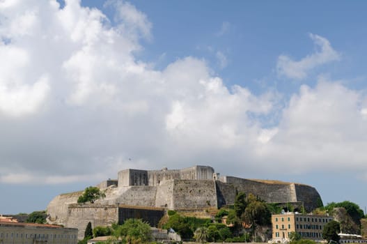 New fortress on the island of Corfu