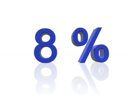 8 percent