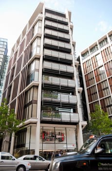 The new McLaren showroom on Knightsbridge due to open on Tuesday June 21st, 2011