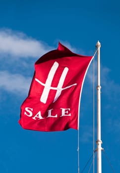 LONDON, UK - JUNE 19: The summer sale have started at Harrods on June 19, 2011 in London, UK