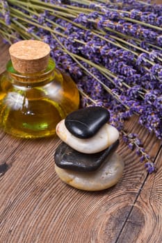 Spa stones - lavender aromatherapy