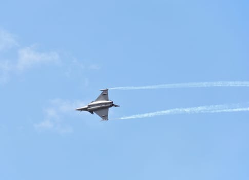 Jet fighter at le Bourget airshow