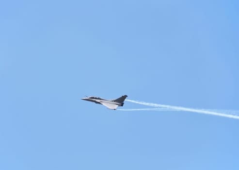 Jet fighter at le Bourget airshow