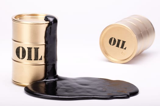 Oil barrel gold 2