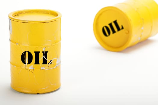 Oil barrel yellow 3