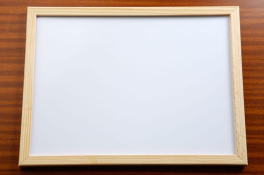Blank slate - on the table -