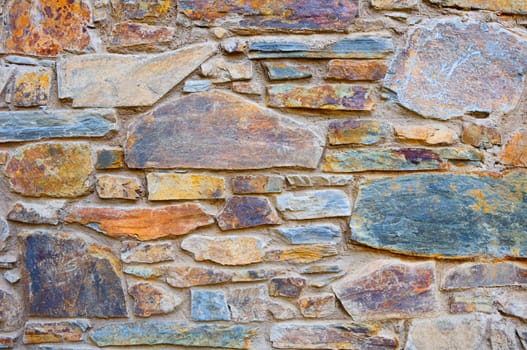 photo of a plain Brick wall for background