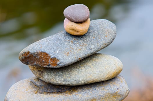 Rocks in balance - outdoor photography -