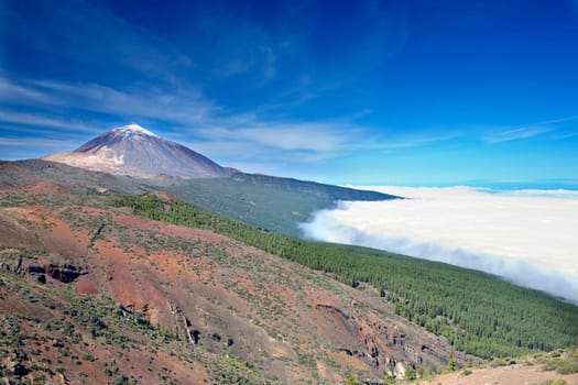Nice photo of Teide spanish inactive volcano