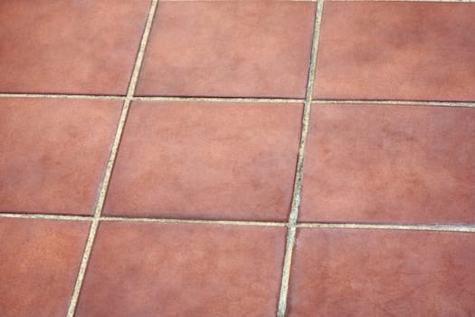 Picture of red tiling for terraces