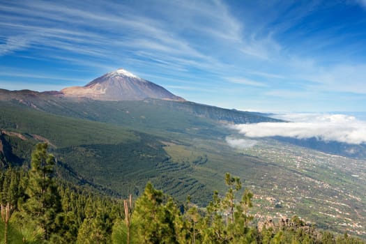 Nice photo of Teide spanish inactive volcano
