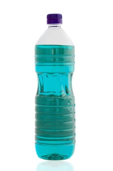 Oil bottle a over white background