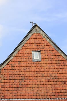 Gable with skylight