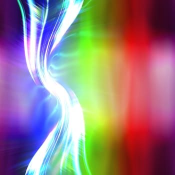 A glowing fractal design that works great as a background or backdrop.