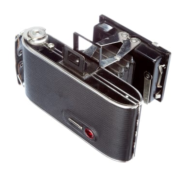 Old camera vintage isolated on a white background