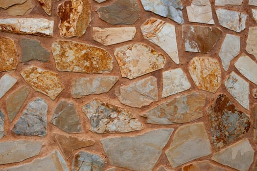 Photo of a plain stone wall for background
