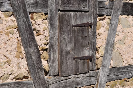 Wooden door