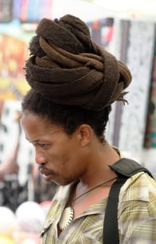 Black Man With a Rasta