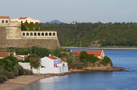 The resort of Vila Nova Milfontes in western Portugal