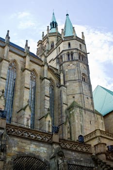 Nave of Erfurt Cathedral