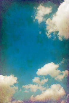Sky nostalgic portrait