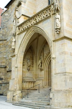 Back of Erfurt Cathedral