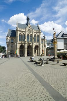 Town Hall in Erfurt Fish Market