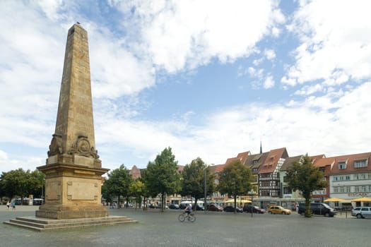 Obelisk on Erfurt's market square