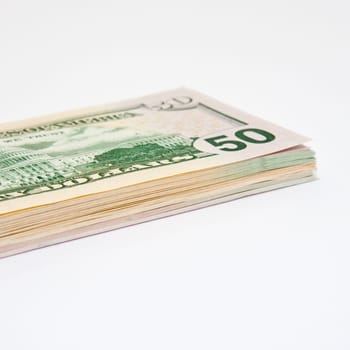 Stack of banknotes