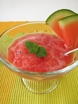 Melon sorbet