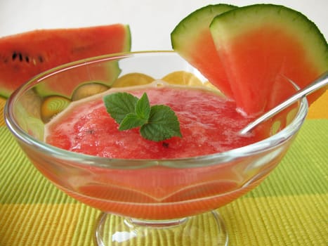 Melon sorbet