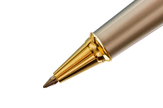 Ball point pen isolated on white background