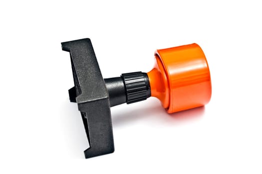 Rubber stamp on white background