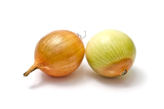 Onion isolated on white background