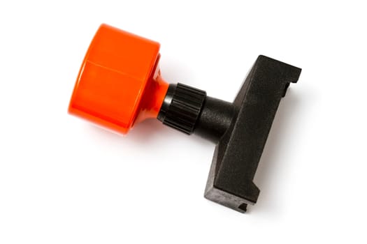 Rubber stamp on white background