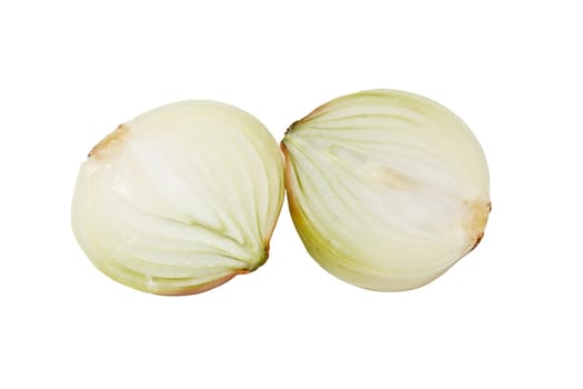 Onion isolated on white background