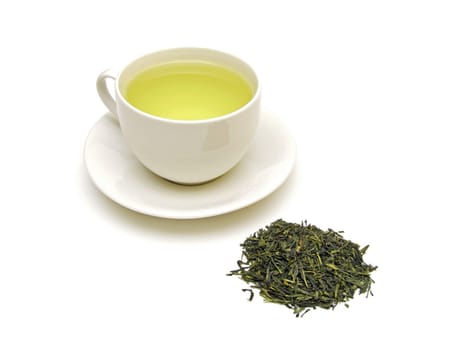 some green tea